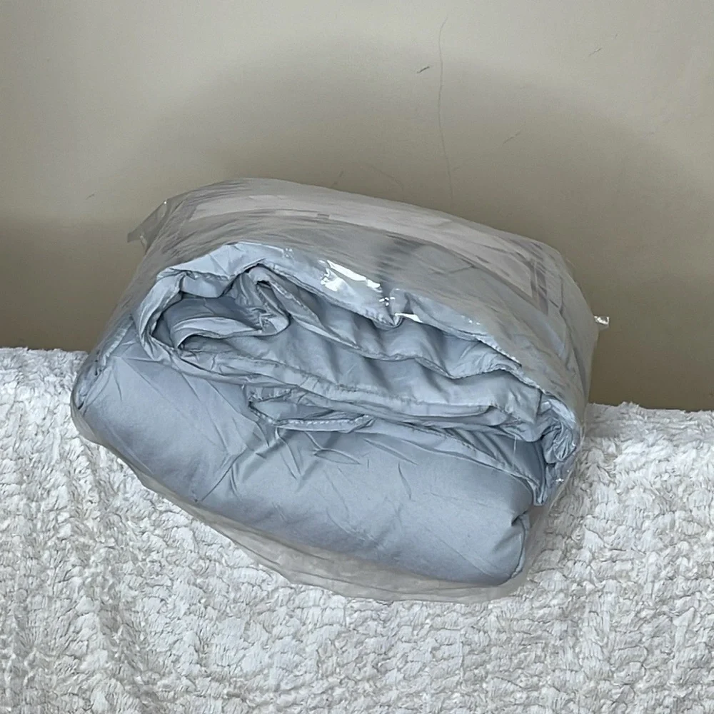 Gray Microfiber Comforter
